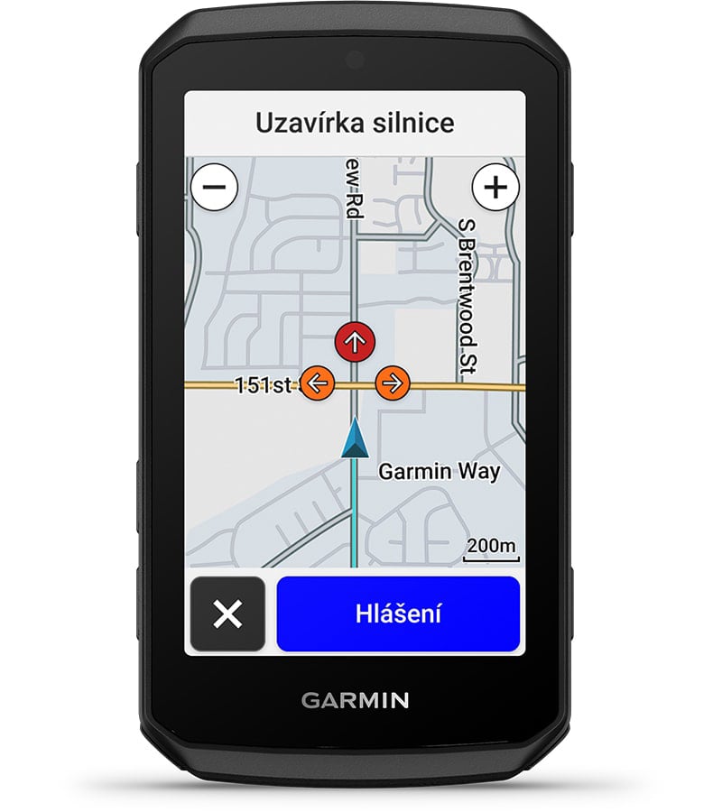 UPOZORNENIE NA NEBEZPEČENSTVO NA CESTE