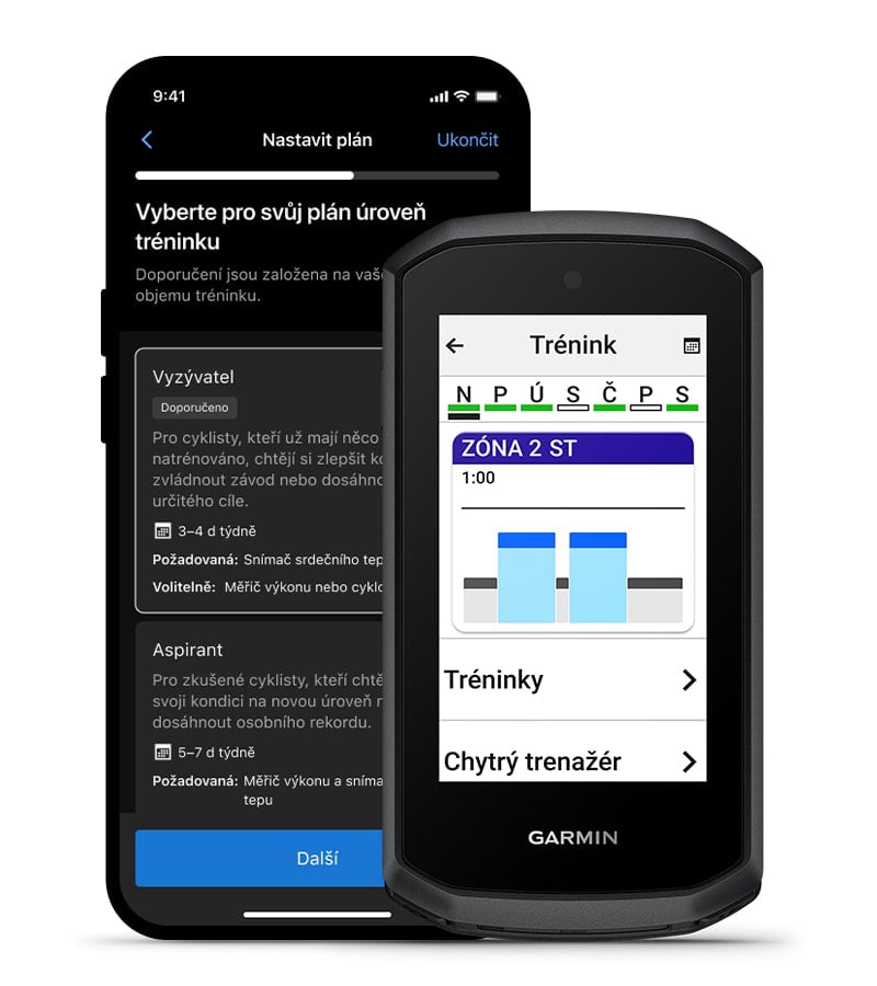 TRÉNINGOVÉ PLÁNY TRENÉRA GARMIN